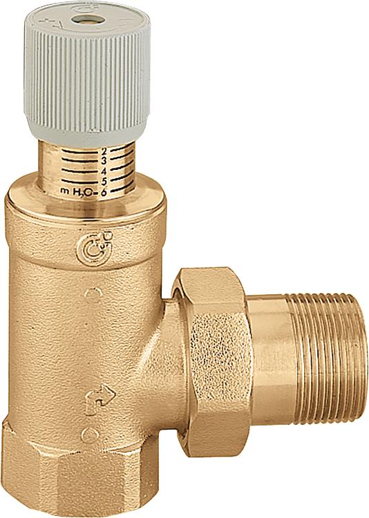 Differenzdruck-Überströmventil "Strömcal" kompakt Typ 519 3/4" Differenzdruck-Überströmventil "Strömcal" kompakt Typ 519 3/4"