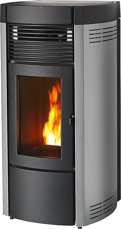 Pelletofen Musa Comfrt Air Maestro,Grundgerät+Verkleidung, Metall silber, 11,9KW Pelletofen Musa Comfrt Air Maestro,Grundgerät+Verkleidung, Metall silber, 11,9KW