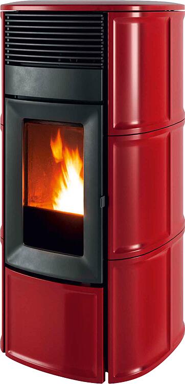 Pelletofen MCZ Suite Hydromatic 18 R, Grundgerät mit Verkleidung Bordeaux Ceramic, 17,7 KW Pelletofen MCZ Suite Hydromatic 18 R, Grundgerät mit Verkleidung Bordeaux Ceramic, 17,7 KW