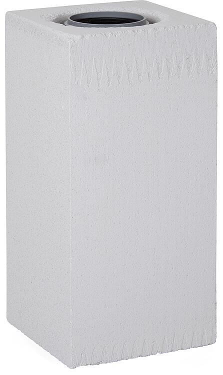 Schachtelement Unifix 165, mit Kunststoff-Abgasleitung, DN110, 500mm Schachtelement Unifix 165, mit Kunststoff-Abgasleitung, DN110, 500mm