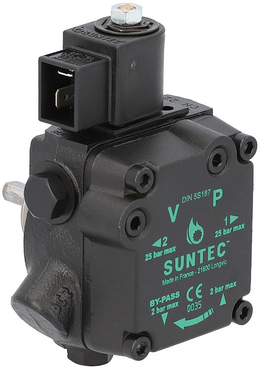 Ölbrennerpumpe Suntec AUV 47L mit Druckentlastungsventil Ölbrennerpumpe Suntec AUV 47L mit Druckentlastungsventil