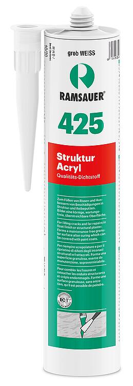 Struktur Acryl grob RAMSAUER 425, 310ml Kartusche Struktur Acryl grob RAMSAUER 425, 310ml Kartusche
