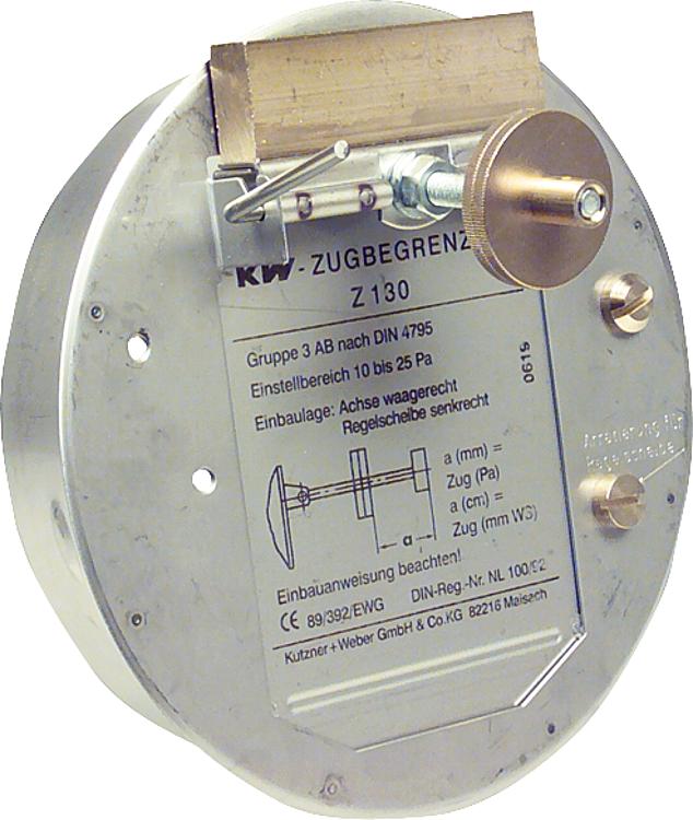 KW-Zugbegrenzer Universal-Regler Z, ø 130 mm für Motorsteuerung geeignet KW-Zugbegrenzer Universal-Regler Z, ø 130 mm für Motorsteuerung geeignet