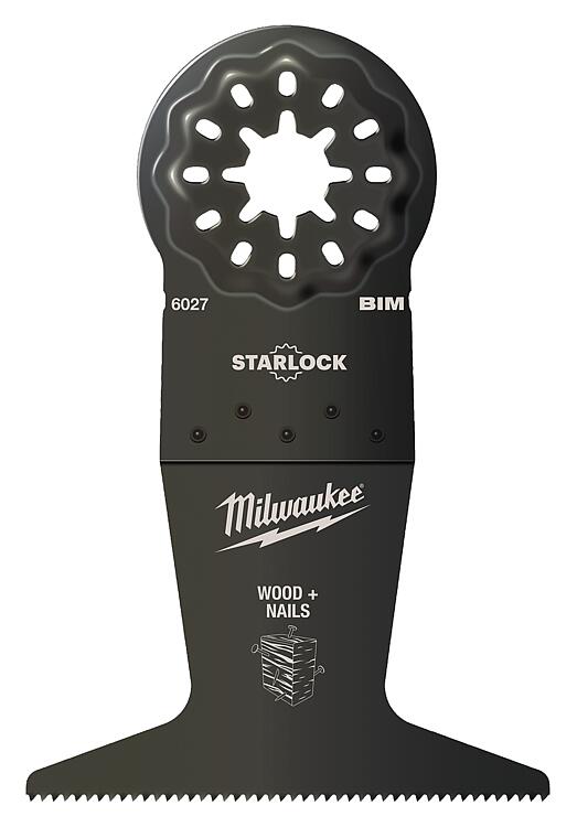 Tauchsägeblatt Milwaukee Bi-Metall, Starlock, 65 x 42 mm Tauchsägeblatt Milwaukee Bi-Metall, Starlock, 65 x 42 mm