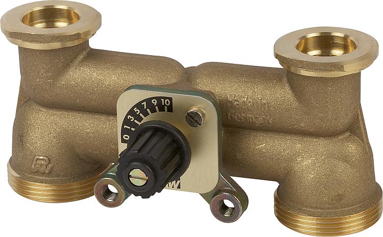 Messingmischer 4-Wege PAW passend zu Heizkreisset K38 Heat Bloc DN25(1")