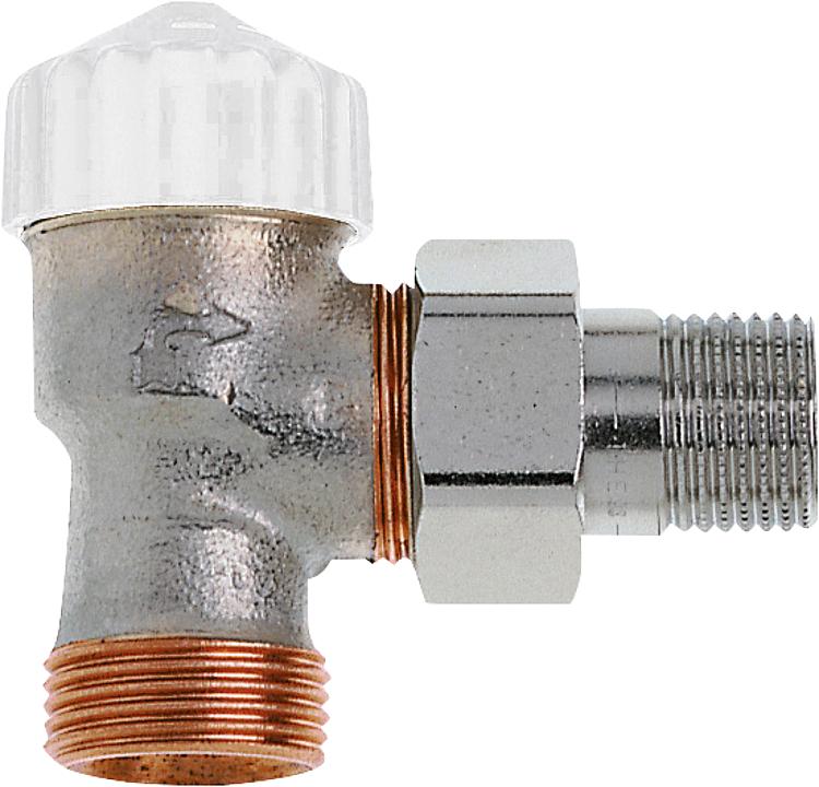 Thermostat-Ventilunterteil V-exact II, Axial mit Aussen- gewinde, G 3/4, DN15 Thermostat-Ventilunterteil V-exact II, Axial mit Aussen- gewinde, G 3/4, DN15