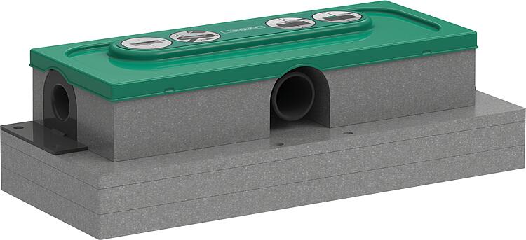 Hansgrohe uBox universal Grundkörper f. Duschrinne, für flache Installation