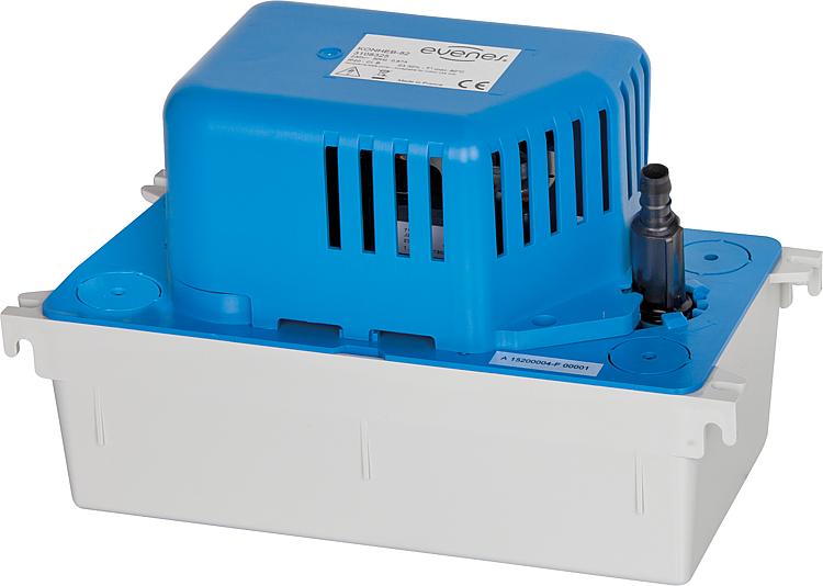 Kondensatpumpe EVENES 82 inkl. 5m PVC-Schlauch, 10mm für Klimaanlagen und Gaskessel Kondensatpumpe EVENES 82 inkl. 5m PVC-Schlauch, 10mm für Klimaanlagen und Gaskessel
