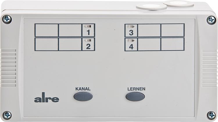 Funkregelung-Heizen-Empfänger Alre HTFRL-214.140, 4-kanal Funkempfänger Funkregelung-Heizen-Empfänger Alre HTFRL-214.140, 4-kanal Funkempfänger