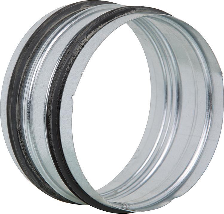 Rohrverbinder kurz Stutzen DN125 m.Dichtung,Rohr- seite/Geräteseite Rohrverbinder kurz Stutzen DN125 m.Dichtung,Rohr- seite/Geräteseite