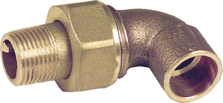 Rotgußlötfitting 4098g Winkel- verschraubung 90 ,16mmx1/2" AG, konisch dichtend Rotgußlötfitting 4098g Winkel- verschraubung 90 ,16mmx1/2" AG, konisch dichtend