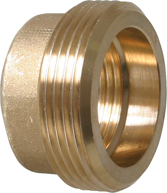 Einschraubteil für Pumpenverschraubung DN25 (1"), Messing Einschraubteil für Pumpenverschraubung DN25 (1"), Messing
