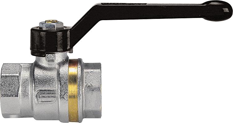 Messingkugelhahn IG/IG 1 1/2" mit Alu-Handhebel Messingkugelhahn IG/IG 1 1/2" mit Alu-Handhebel