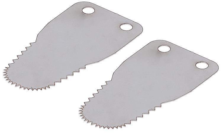Ersatzklingen für Reinigungsspachtel, zickzack (VPE = 2 Stück) Ersatzklingen für Reinigungsspachtel, zickzack (VPE = 2 Stück)