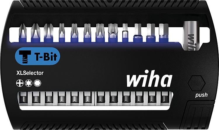 T-Bit-Set Wiha® Phillips, Torx®, Sechskant, 50 mm, 13-teilig, 1/4" T-Bit-Set Wiha® Phillips, Torx®, Sechskant, 50 mm, 13-teilig, 1/4"