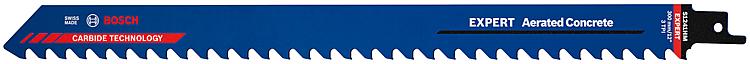 Säbelsägeblatt BOSCH® EXPERT S1241HM Länge 300 mm, für Porenbeton, Backsteine VPE 10 Stück