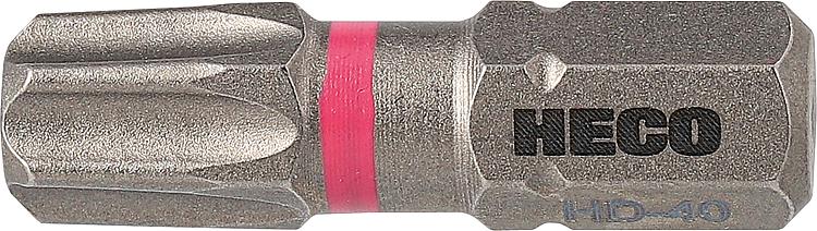 Bit HECO-Drive, HD-40 Farbring pink, VPE 10 Stück Bit HECO-Drive, HD-40 Farbring pink, VPE 10 Stück