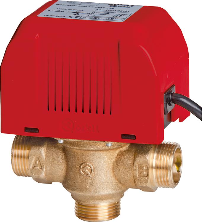 Dreiwege - Zonenventil 1" a.a. kompl. mit Motor 230V Dreiwege - Zonenventil 1" a.a. kompl. mit Motor 230V