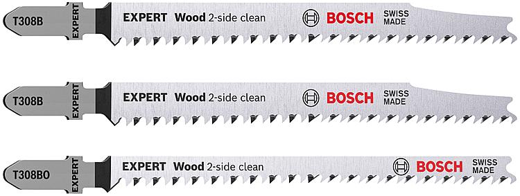 Stichsägeblätter-Set BOSCH® EXPERT   für Holz 3-teilig Stichsägeblätter-Set BOSCH® EXPERT   für Holz 3-teilig