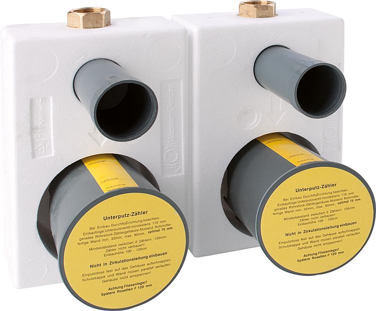 Wasser Geräte Montageblock TEC 3000/ 3/4'''' Rotguss für Koax - Zähler Wasser Geräte Montageblock TEC 3000/ 3/4'''' Rotguss für Koax - Zähler