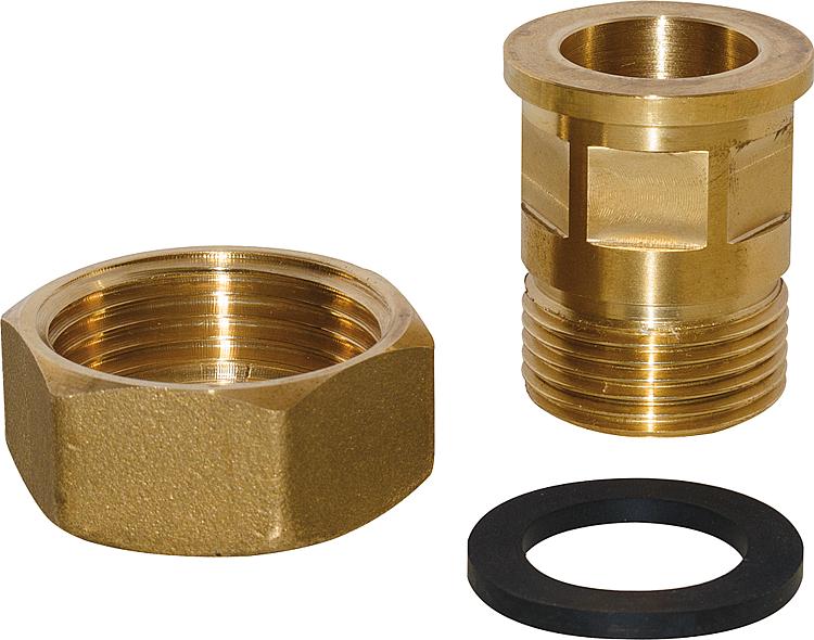 Verschraubung Easyflow DN20(3/4")AGxDN25(1") ÜWM Inkl. Dichtung Verschraubung Easyflow DN20(3/4")AGxDN25(1") ÜWM Inkl. Dichtung