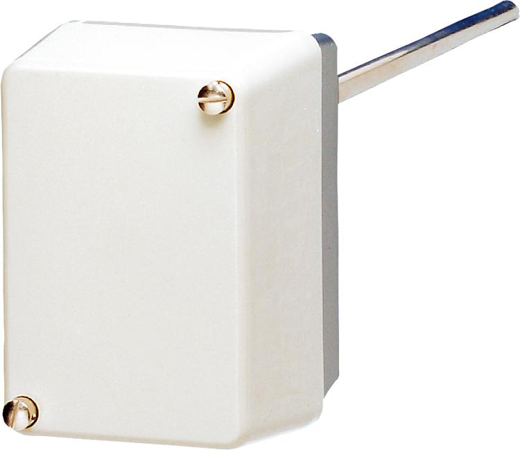 Aufbau-Thermostat ATHs-2 230 V., Regelbereich 0-100  Tauchrohr 8 x 200 mm