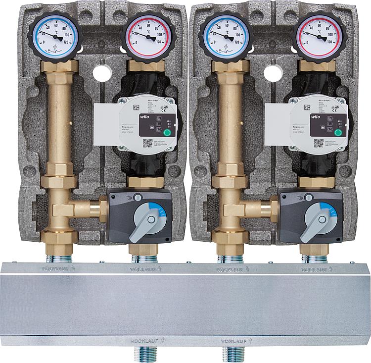 Modulverteilergruppe Easyflow 2xMischkreis, Typ MiMi25 Modulverteilergruppe Easyflow 2xMischkreis, Typ MiMi25