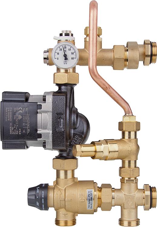 Fußbodenregeleinheit Easyflow Thermo, 20-45 C Grundfos UPM3 Hybrid 15-70 Fußbodenregeleinheit Easyflow Thermo, 20-45 C Grundfos UPM3 Hybrid 15-70