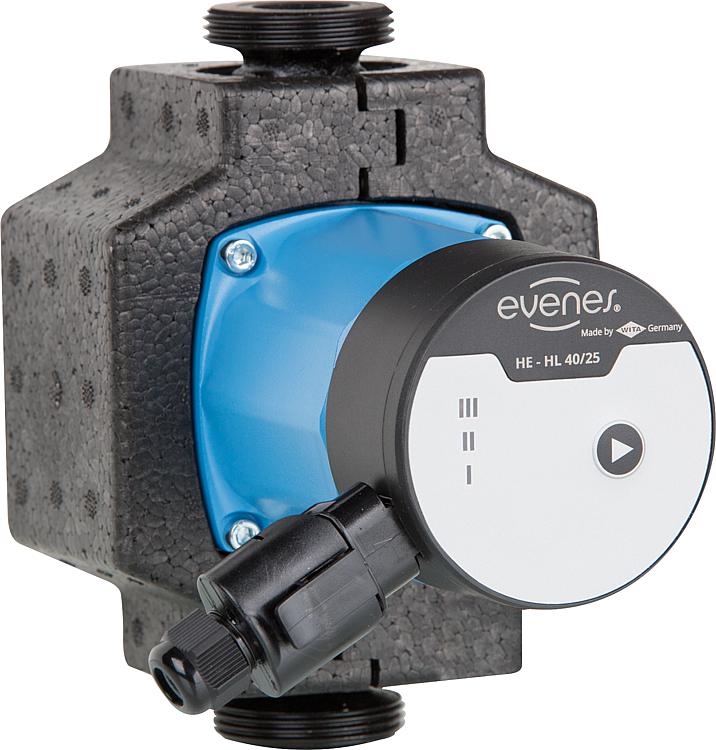 Umwälzpumpe EVENES HE-HT 60-32, DN32(11/4"),PN10,PWM,230V Baulänge 180mm Umwälzpumpe EVENES HE-HT 60-32, DN32(11/4"),PN10,PWM,230V Baulänge 180mm