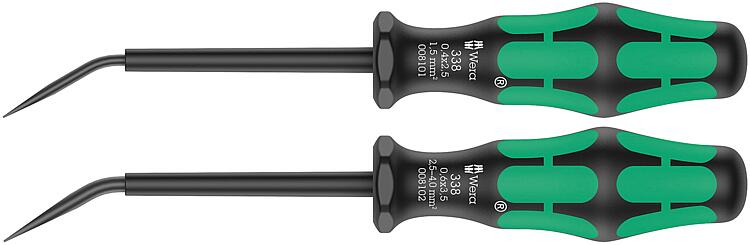 Betätigungswerkzeug-Satz WERA 338/2 2-teilig, für Reihenklemmen-Betätigung Betätigungswerkzeug-Satz WERA 338/2 2-teilig, für Reihenklemmen-Betätigung