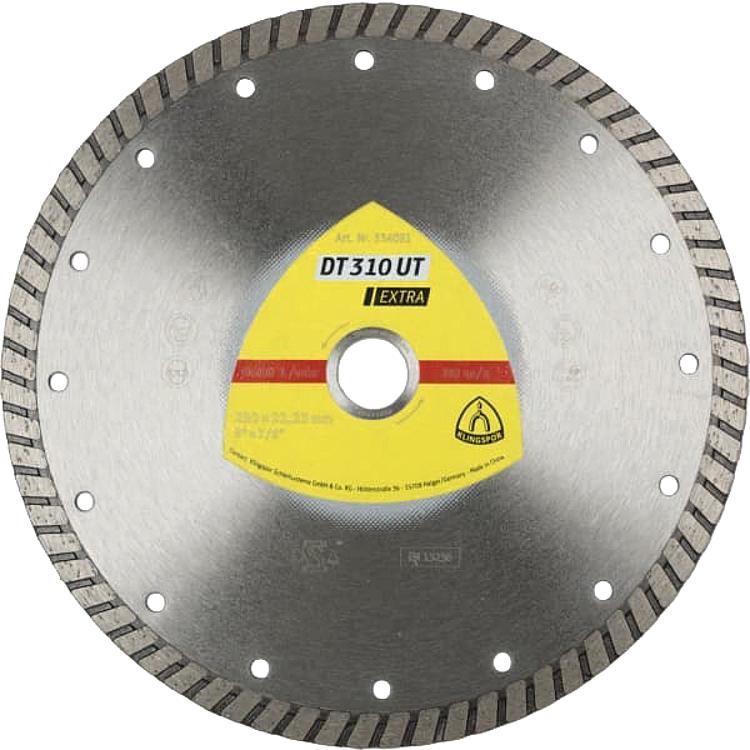 Diamant-Trennscheibe KLINGSPOR DT 310 UT EXTRA 115 x 22,23mm geschlossener Rand
