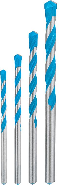 Mehrzweckbohrer-Set BOSCH® EXPERT EXPERTMultiContruction  Ø 4/5/6/8 mm, 4-teilig mit Zylinderschaft