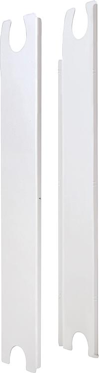 Seitenblenden-Set für Simun Super B4 - 350/100, weiß, RAL9010 Seitenblenden-Set für Simun Super B4 - 350/100, weiß, RAL9010