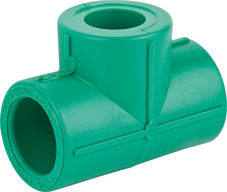 PPR Rohr Reduzier-T-Stück PN25 25x20x20 PPR Rohr Reduzier-T-Stück PN25 25x20x20