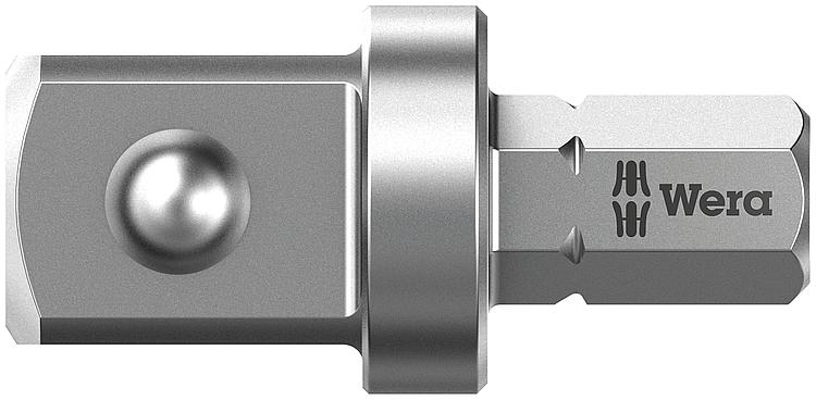 Werkzeugschaft WERA 3/8" 4-kant x 5/16 6-kant Länge 30mm Werkzeugschaft WERA 3/8" 4-kant x 5/16 6-kant Länge 30mm