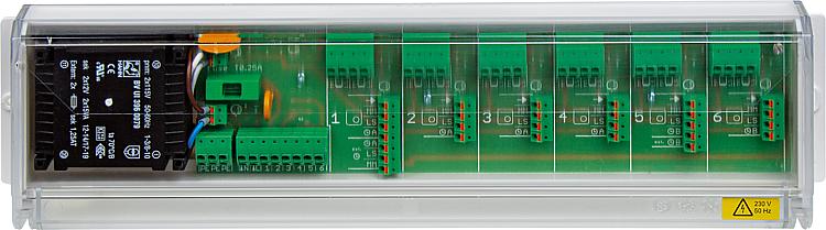 Regelverteiler EVENES Typ ASV6-011, 24V/AC für 6 Heizkreise Regelverteiler EVENES Typ ASV6-011, 24V/AC für 6 Heizkreise