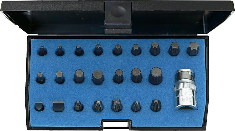 Bitset Gedore 24-teilig im Kunststoffkasten