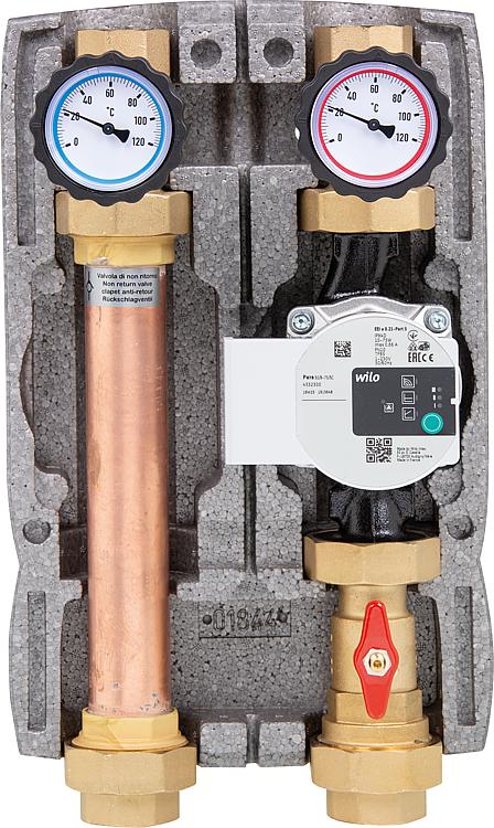 Easyflow Heizkreisset DN32 (11/4"), ungemischt,mit Pumpe Wilo Para 30/8 SC Easyflow Heizkreisset DN32 (11/4"), ungemischt,mit Pumpe Wilo Para 30/8 SC
