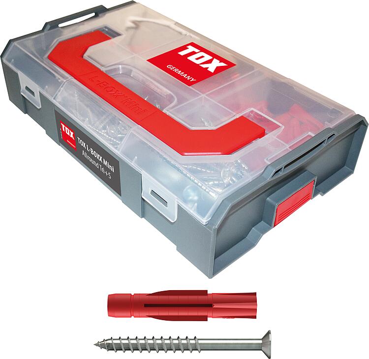 TOX L-BOXX Mini Allround Tri+S Sortiment 280 teilig TOX L-BOXX Mini Allround Tri+S Sortiment 280 teilig