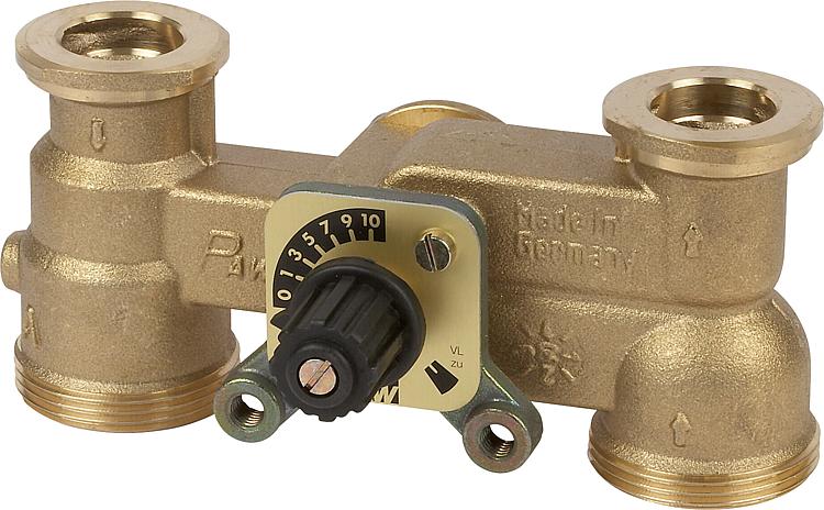 Messingmischer 3-Wege PAW passend zu Heizkreisset K32 Heat Bloc DN25(1") Messingmischer 3-Wege PAW passend zu Heizkreisset K32 Heat Bloc DN25(1")
