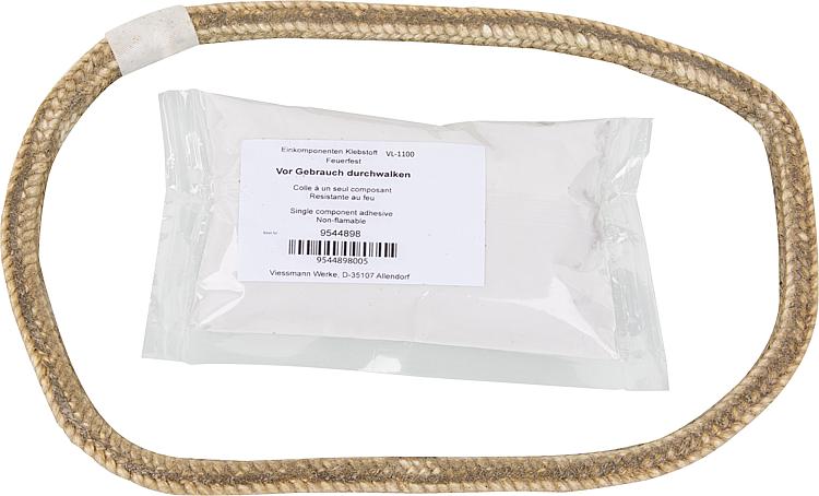 Dichtschnur 10x10mm mit Kleber, L = 630mm Viessmann 7817264 Dichtschnur 10x10mm mit Kleber, L = 630mm Viessmann 7817264