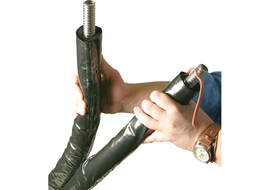 Solar-Flexrohr 2 in 2 DN 20, 5m mit Isolierung und Fühlerkabel Solar-Flexrohr 2 in 2 DN 20, 5m mit Isolierung und Fühlerkabel