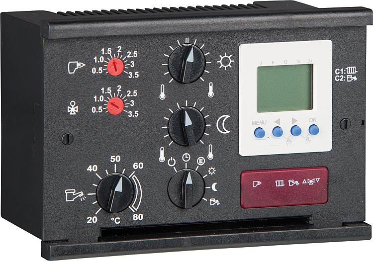 Heizungsregelung Delta+223B mit 4 Fühler Heizungsregelung Delta+223B mit 4 Fühler