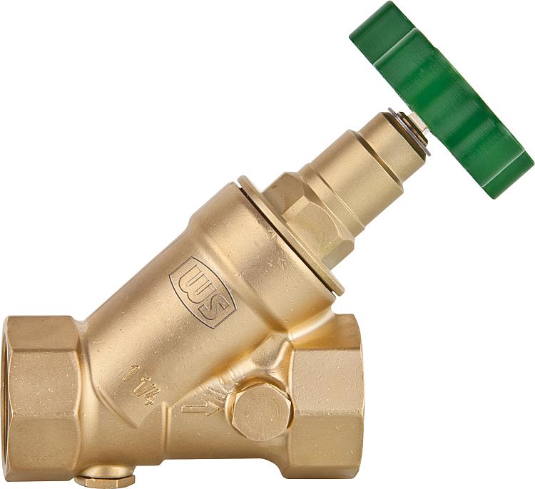 WS Freistromventil DN15 nichtsteigende Spindel, Rp 1/2" WS Freistromventil DN15 nichtsteigende Spindel, Rp 1/2"