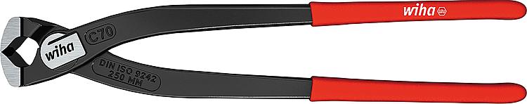 Monierzange Wiha® brüniert, Kunststoff-Griffhüllen, Länge (mm): 280