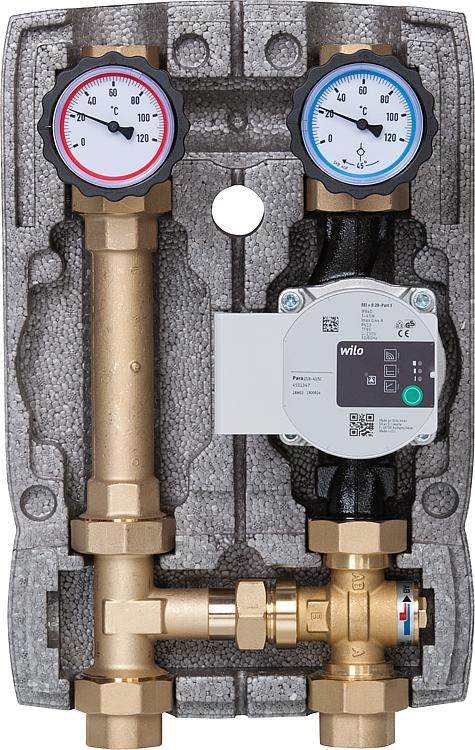 Festbrennstoff-Ladeset Easyflow, DN25 (1") 60°C mit Pumpe Grundfos UPM3S AUTO 25-60 Festbrennstoff-Ladeset Easyflow, DN25 (1") 60°C mit Pumpe Grundfos UPM3S AUTO 25-60