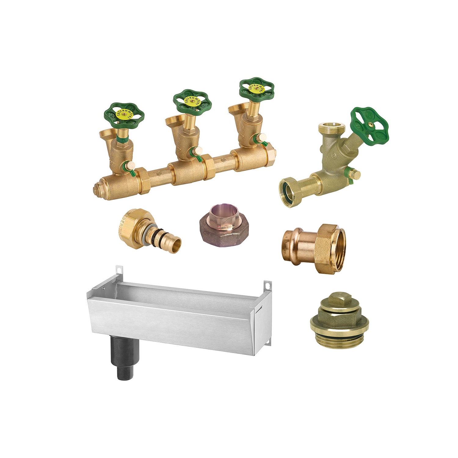 Kaltwasserverteiler & Zubehör Kaltwasserverteiler & Zubehör