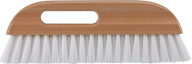 Pr.-Tapezierwischer 300 x 25 mm weich, Chinaborste grau, in Reihe, vulkanisiert