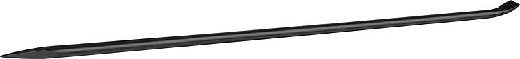 Sieger-Brechstange 1500 x 30 mm mit geschmiedeter Spitze und gebogener Schneide, schwarz, Made in Germany Sieger-Brechstange 1500 x 30 mm mit geschmiedeter Spitze und gebogener Schneide, schwarz, Made in Germany