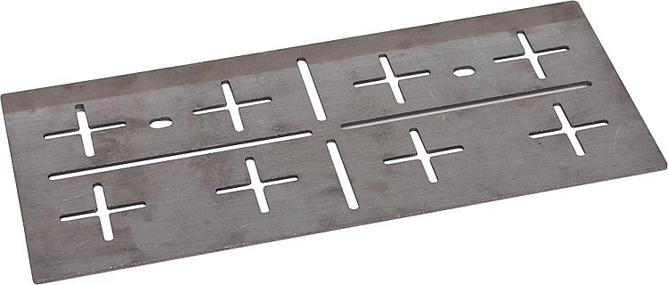 Schutzblech inox Brennkammertür für EVENES Eventura HVL 20-30